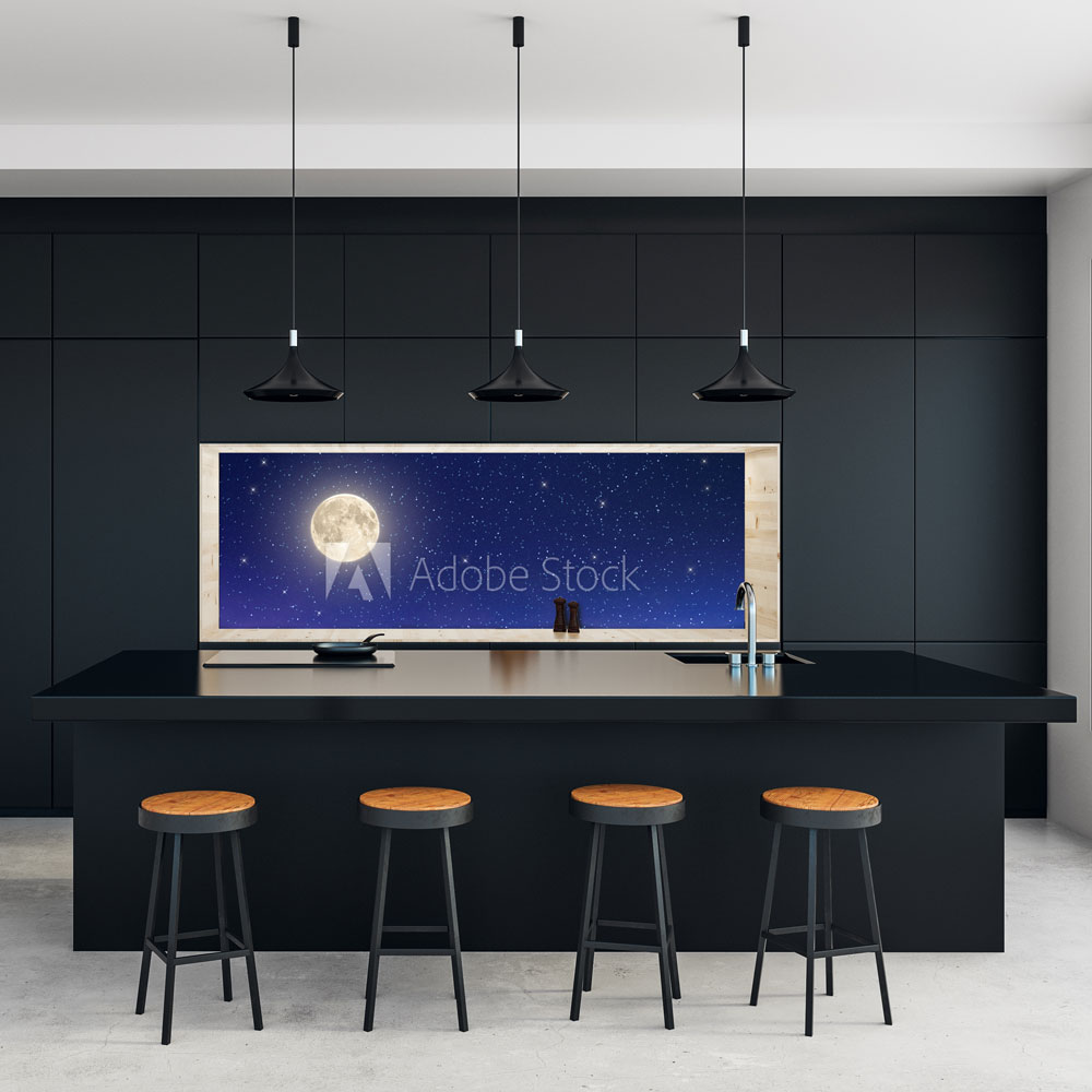 Glowing Moon Splashback  - Cus - Phone Cases Custom review and price
