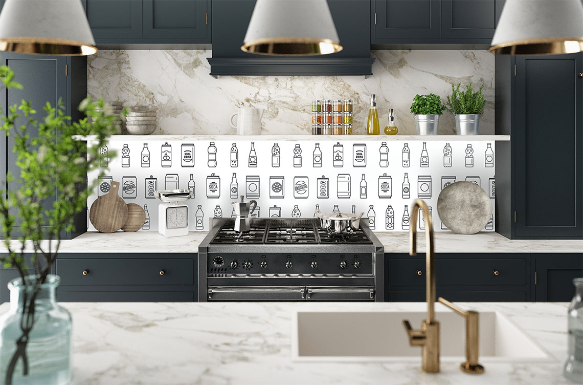 Soda Icons Splashback  - Custo - Phone Cases Custom review and price