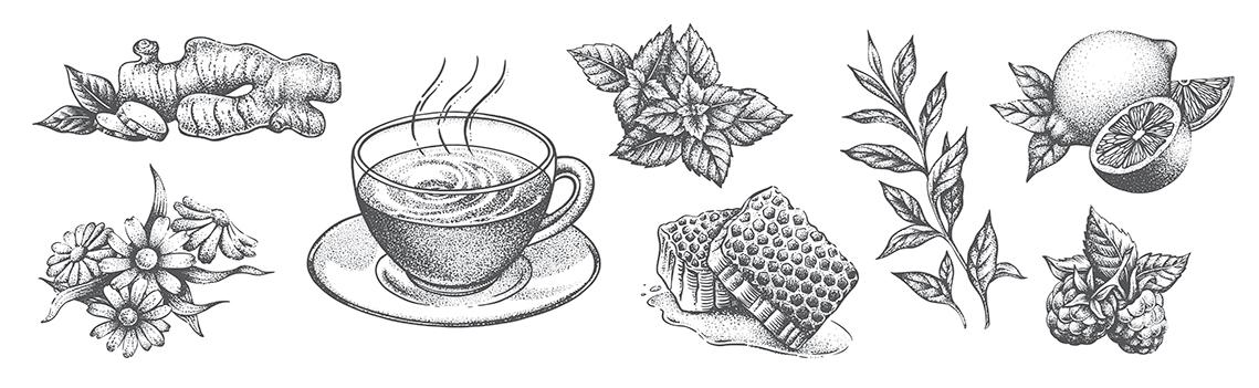 Herbal Tea Illustration Splash - Phone Cases Custom review and price