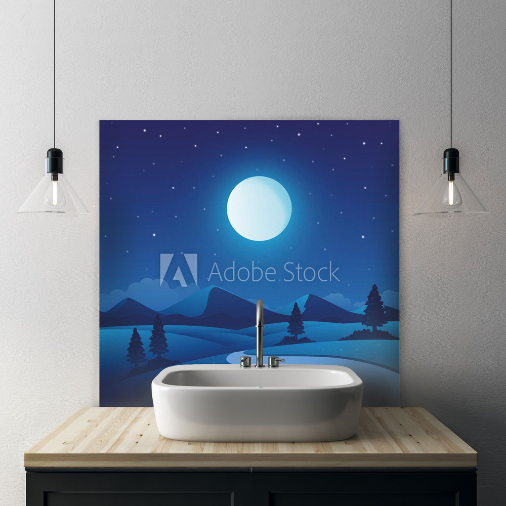 Full Moon Splashback  - Custom - Phone Cases Custom review and price