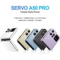 SERVO A50 PRO Flip Mobile Phon - Phone Cases Green review and price