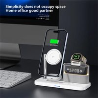 3 in 1 Magnetic Wireless Charg - Phone Cases Green review and price