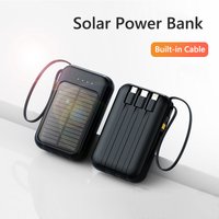 50000mAh Solar Power Bank Buil - Phone Cases Green review and price